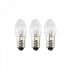 Blister x3 zapasowe żarówki 14V 3W E10 TOPPLAMPA 8261,000DK Markslojd