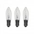 Blister x3 zapasowe żarówki 34V 3W E10 TOPPLAMPA 8263,000 Markslojd