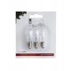 Blister x3 zapasowe żarówki E10 24V 1.8W przezroczysta BULB 703665 Markslojd