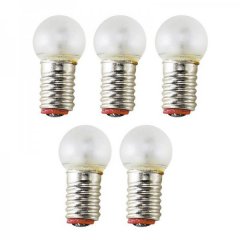 Blister x5 zapasowe żarówki matowe 12V 0,4W E5 TOPPLAMPA 8713,000 Markslojd