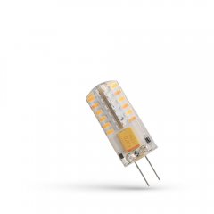 Żarówka LED G4 2W 12V w silikonie WW WOJ + 13842 Spectrum