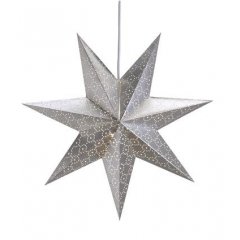 Ozdoba wisząca świetlna Gwiazda 45cm srebrny TOSTARED 8831,980 Markslojd