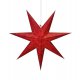 Ozdoba wisząca świetlna Gwiazda 75cm czerwony ISADORA 704916 Markslojd