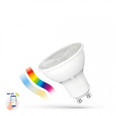 Żarówka LED GU10 5W Smart WOJ + 14415 Spectrum