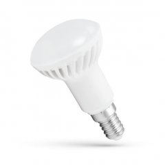 Żarówka LED E14 R-50 6W NW WOJ + 13988 Spectrum