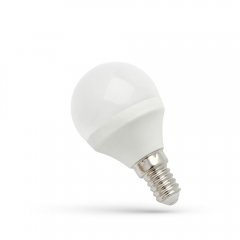 Żarówka LED Kulka 6W E14 CW WOJ + 13023 Spectrum